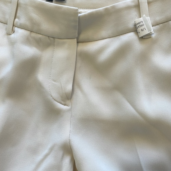 Theory testra two b pants size 0 cream color EUC - Picture 7 of 7